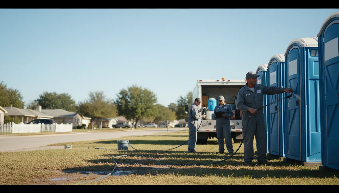 Long-Term Portable Toilet Rental in Santa Fe, TN near me